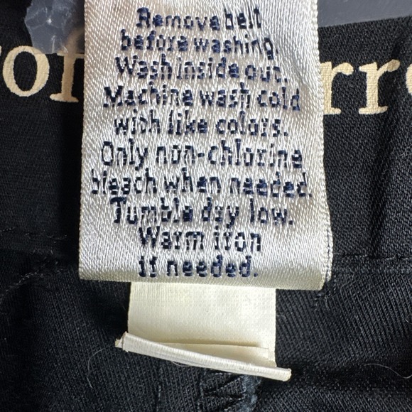 Croft & Barrow Pants Womens 18W Short Black Natural Fit  Stretch Ankle Capri - Picture 6 of 6